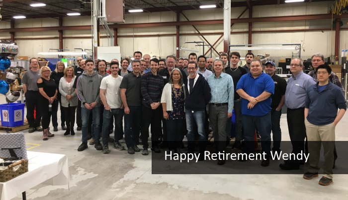Happy Retirement Wendy!