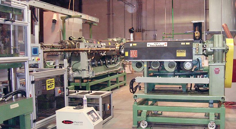Co-Extrusion Press Line for Plastics