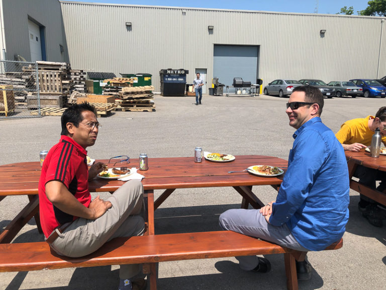 TCA Technologies Inc. team luch